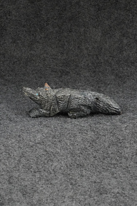 Wolf Zuni Fetish Carving - Tony Mackel