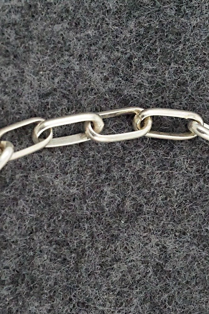 Sterling Silver Chain Link Bracelet - Sally Shurley