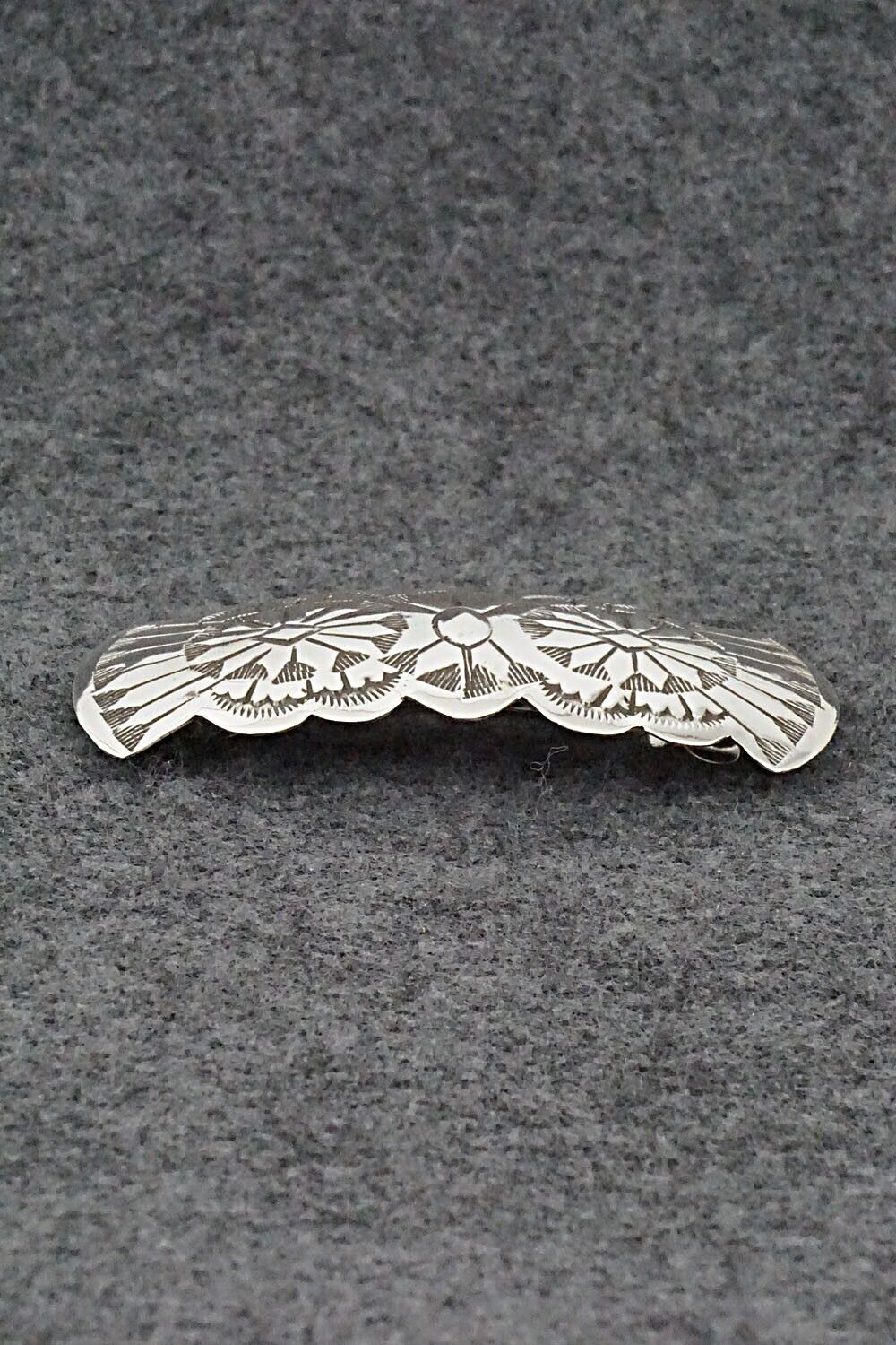 Sterling Silver Hair Barrette - Arlene Soce