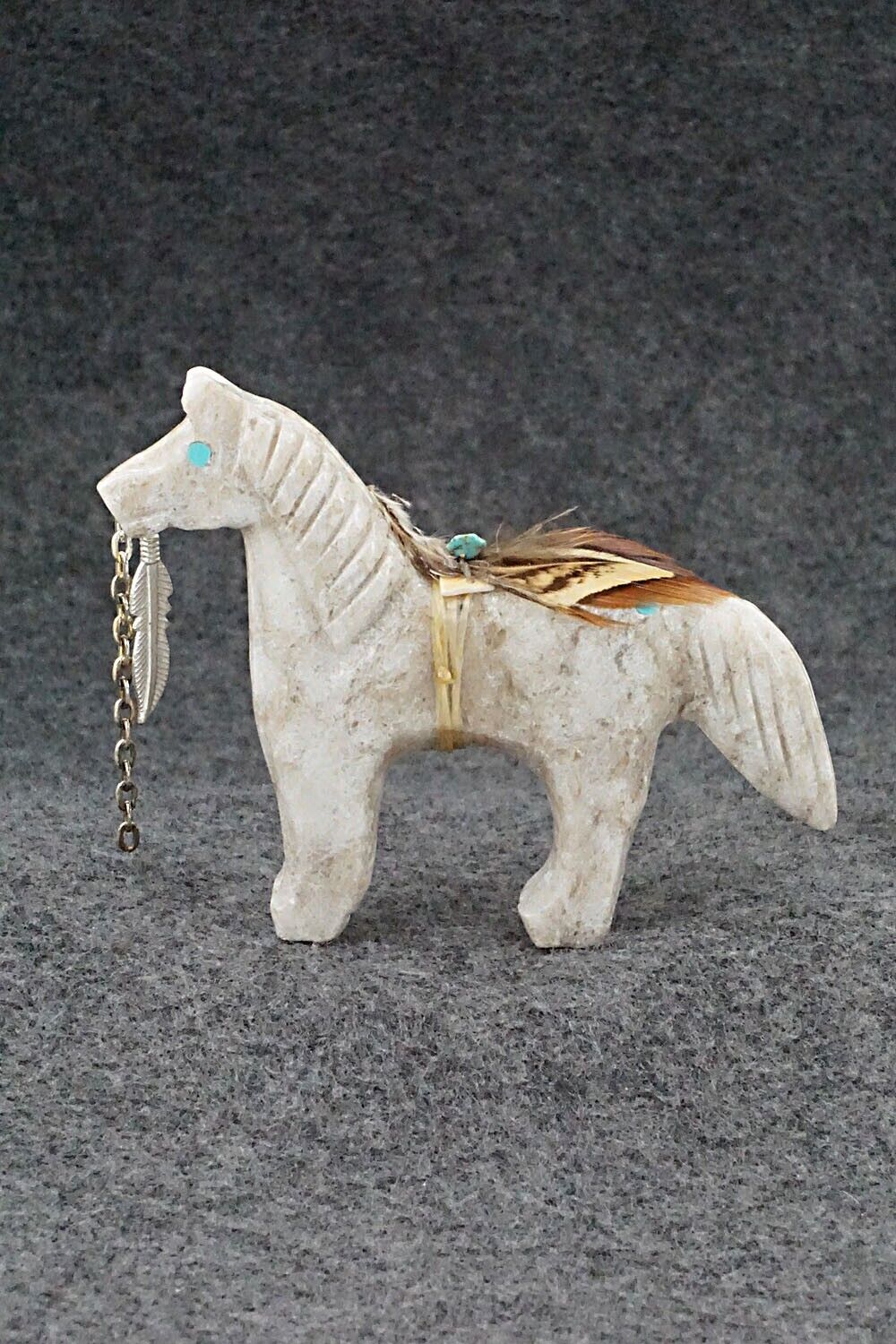 Horse Navajo Fetish Carving - Ben Livingston