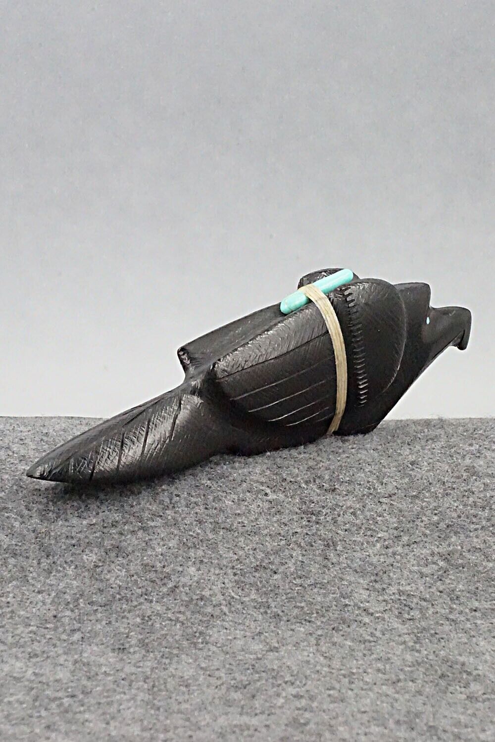 Eagle Zuni Fetish Carving - Herbert Halate