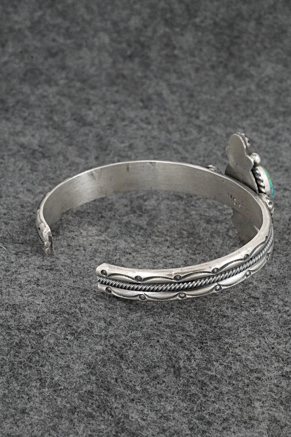 Turquoise & Sterling Silver Bracelet - Michael Calladitto