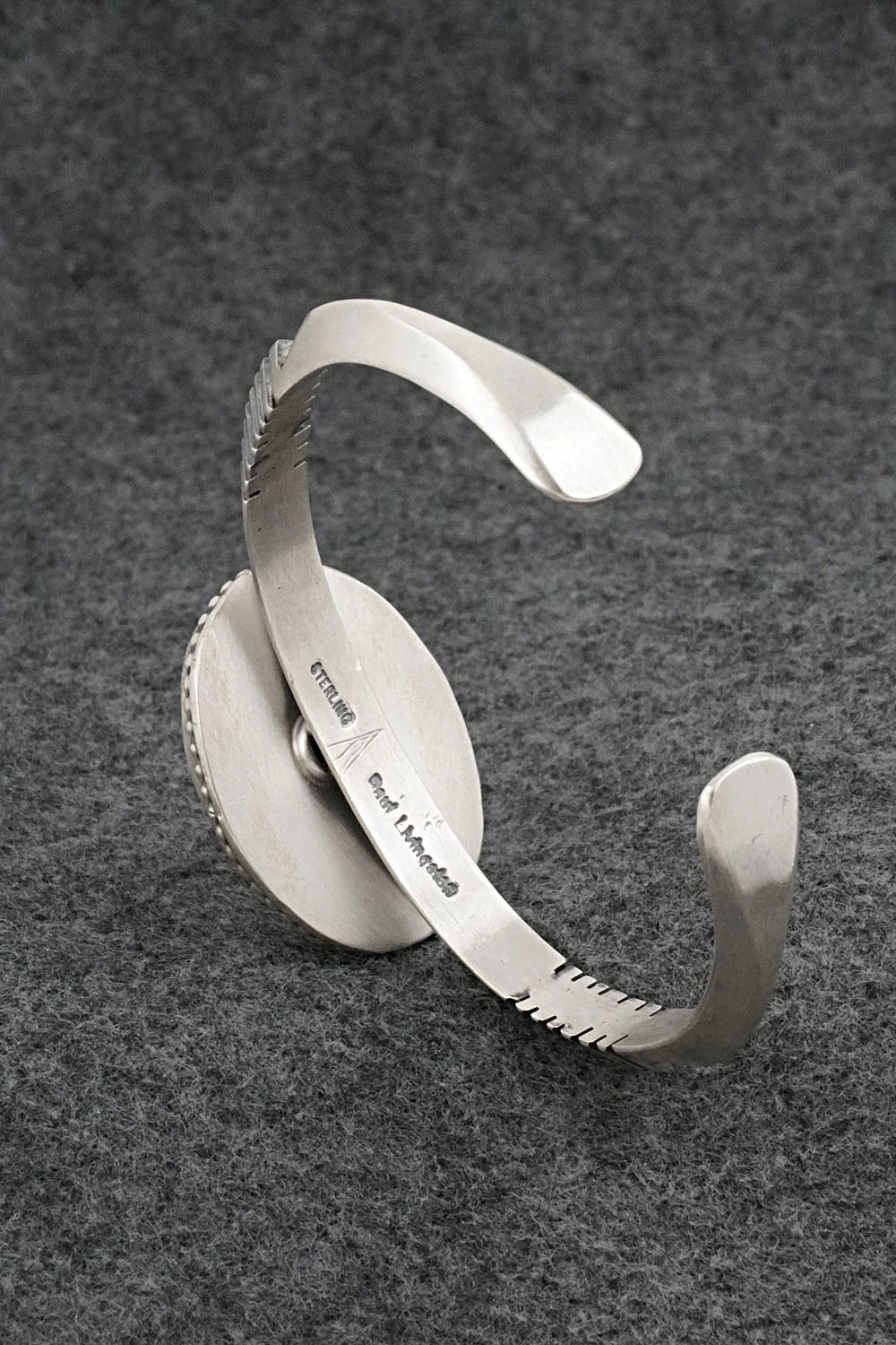 White Buffalo & Sterling Silver Bracelet - Paul Livingston