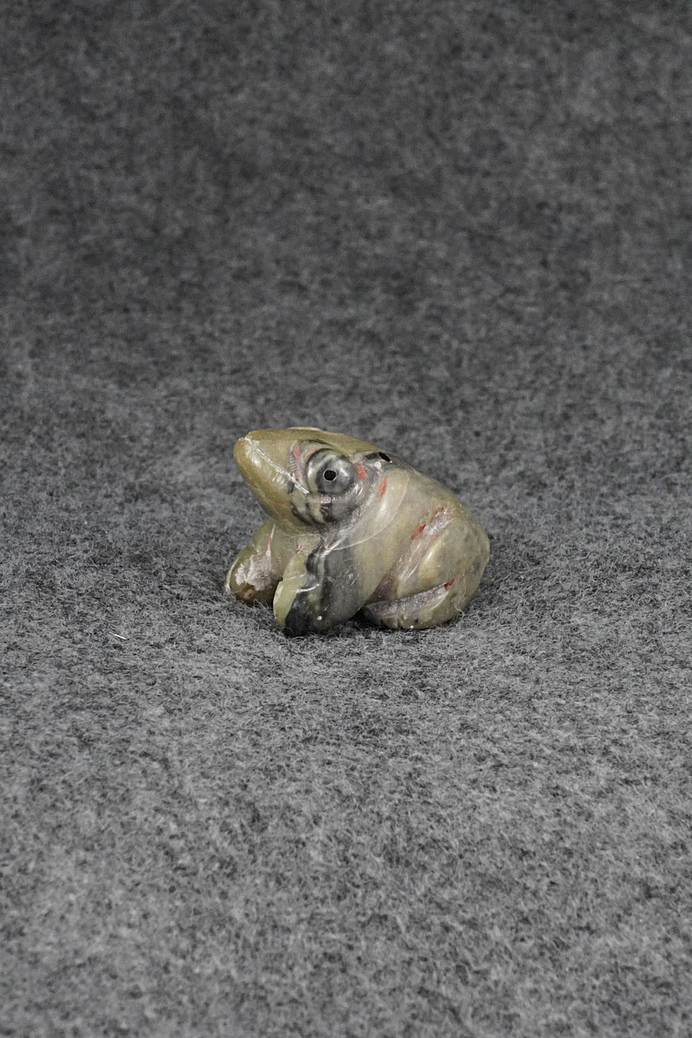 Frog Zuni Fetish Carving - Justin Red Elk