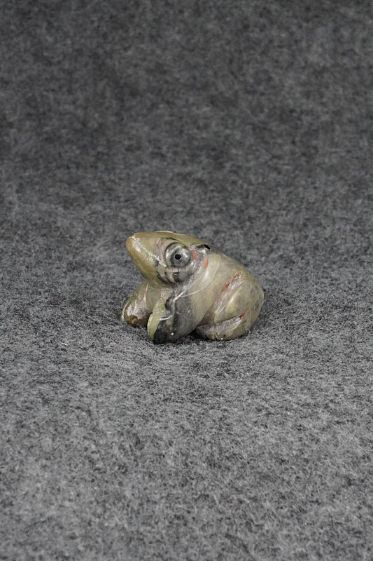 Frog Zuni Fetish Carving - Justin Red Elk