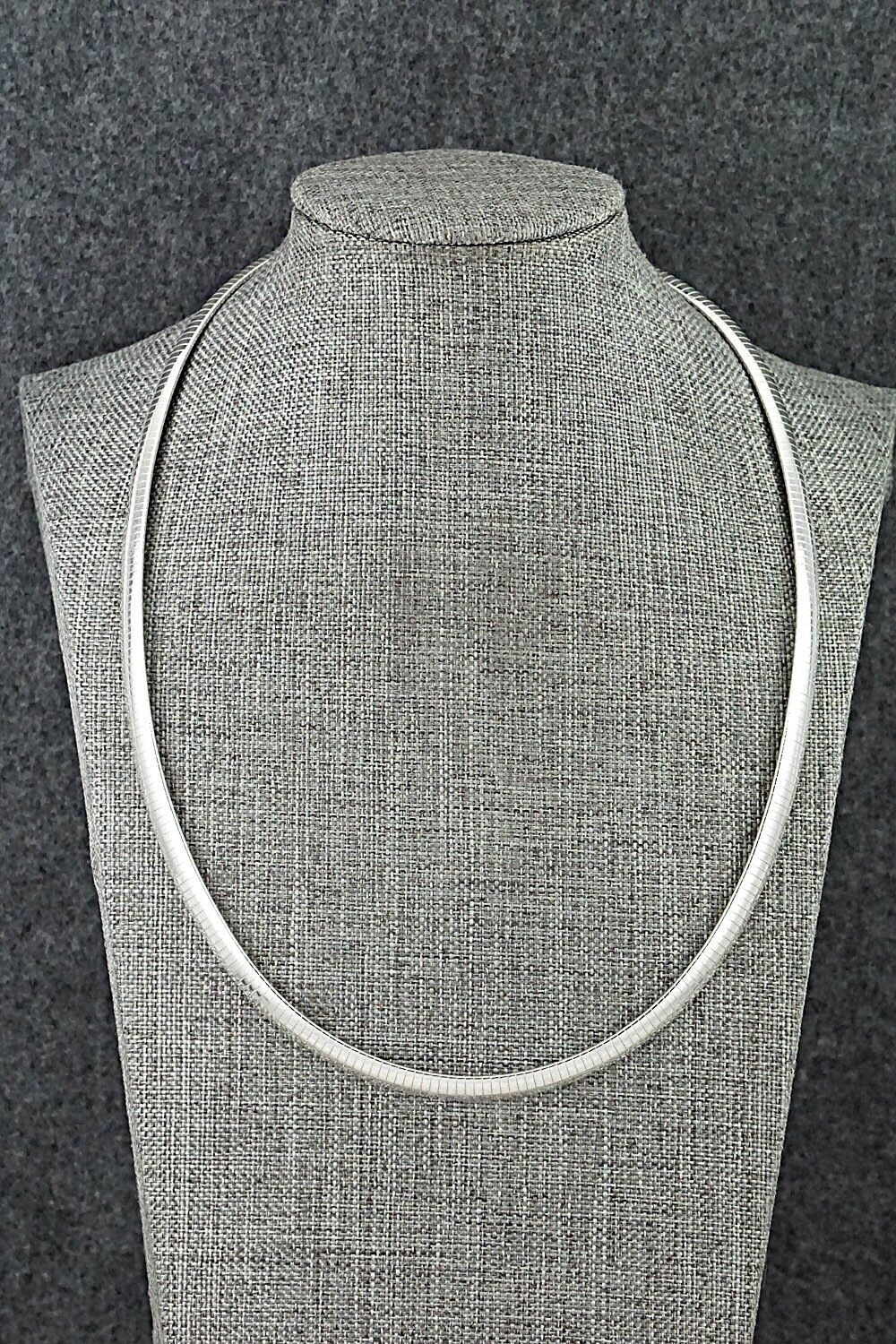 Sterling Silver Chain Necklace - Sterling Silver 20"