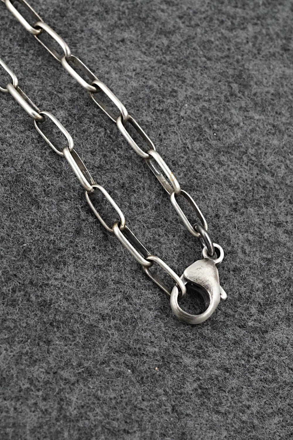 Turquoise & Sterling Silver Necklace - Bobby Johnson