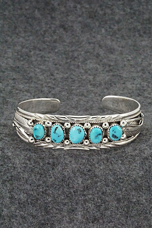 Turquoise & Sterling Silver Bracelet - Davey Morgan
