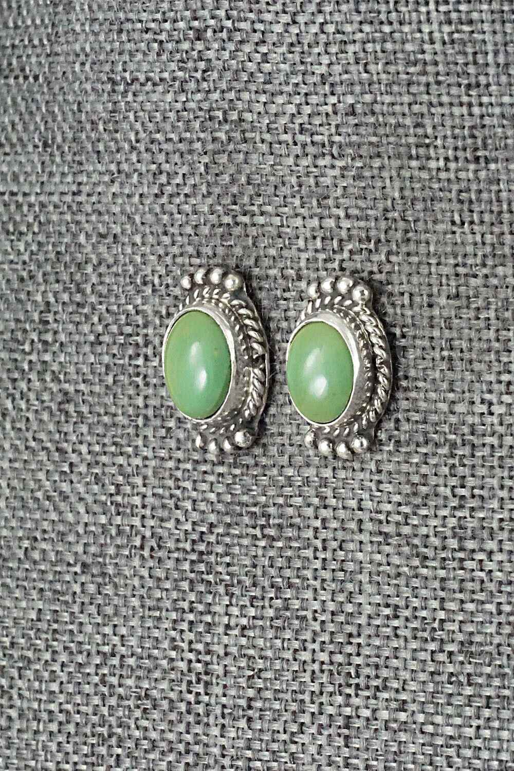 Turquoise & Sterling Silver Earrings - Jan Mariano