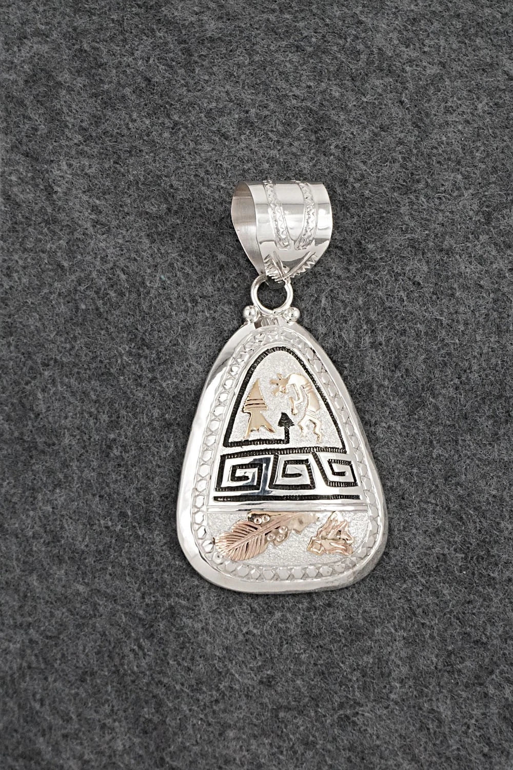 Sterling Silver & Gold Fill Pendant - Allison Manulito