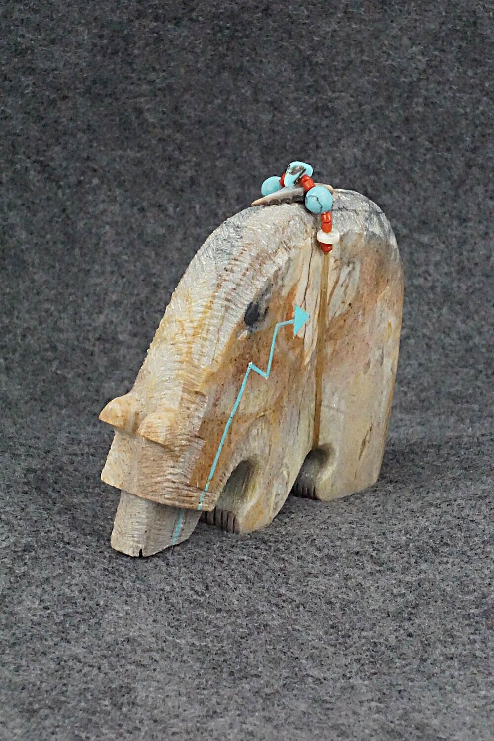 Bear Zuni Fetish Carving - Douglas Martza