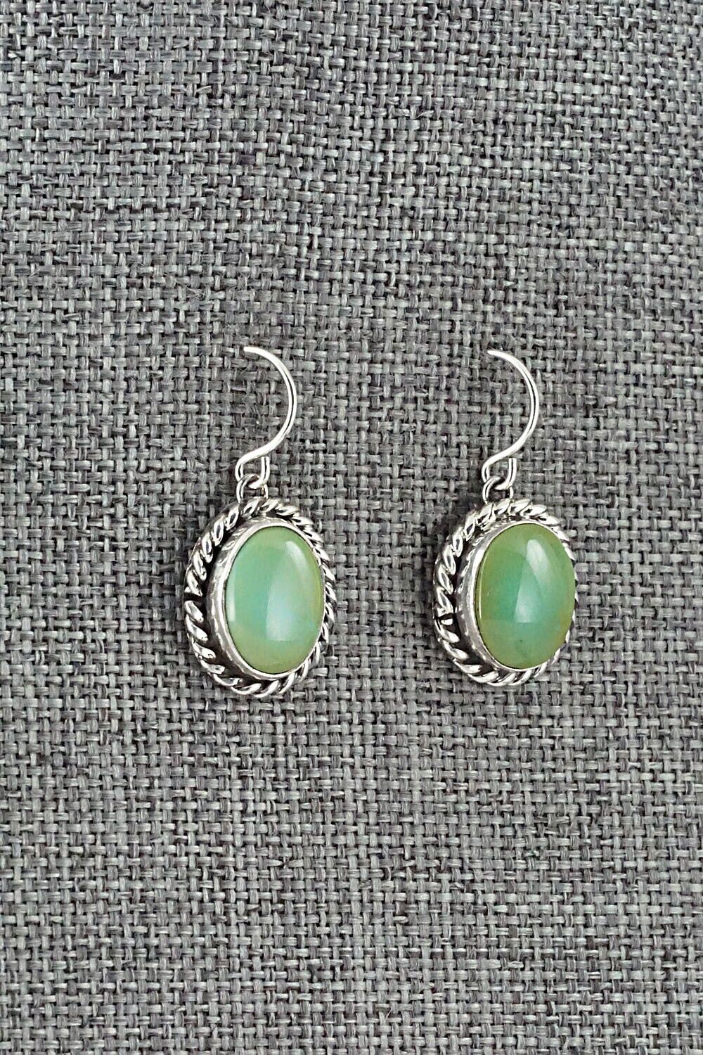 Turquoise & Sterling Silver Earrings - Jan Mariano