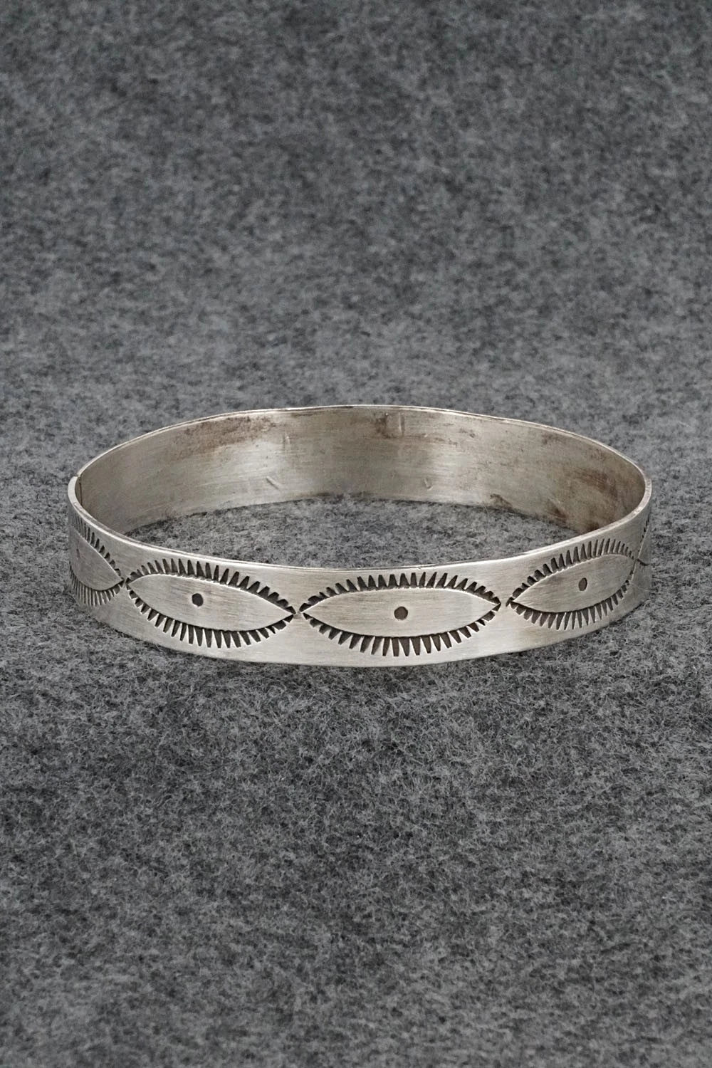 Sterling Silver Bangle Bracelet - Jerry Sandoval