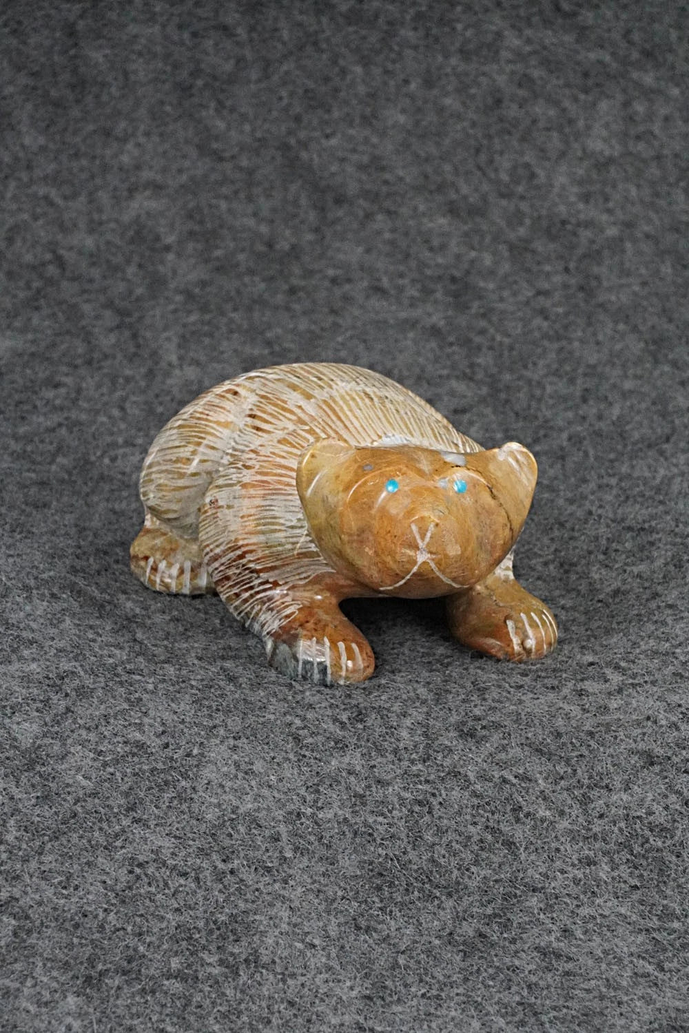 Badger Zuni Fetish Carving - Nelson Yatsattie