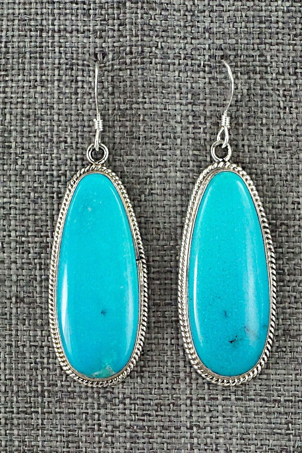 Turquoise and Sterling Silver Earrings - Sharon McCarthy