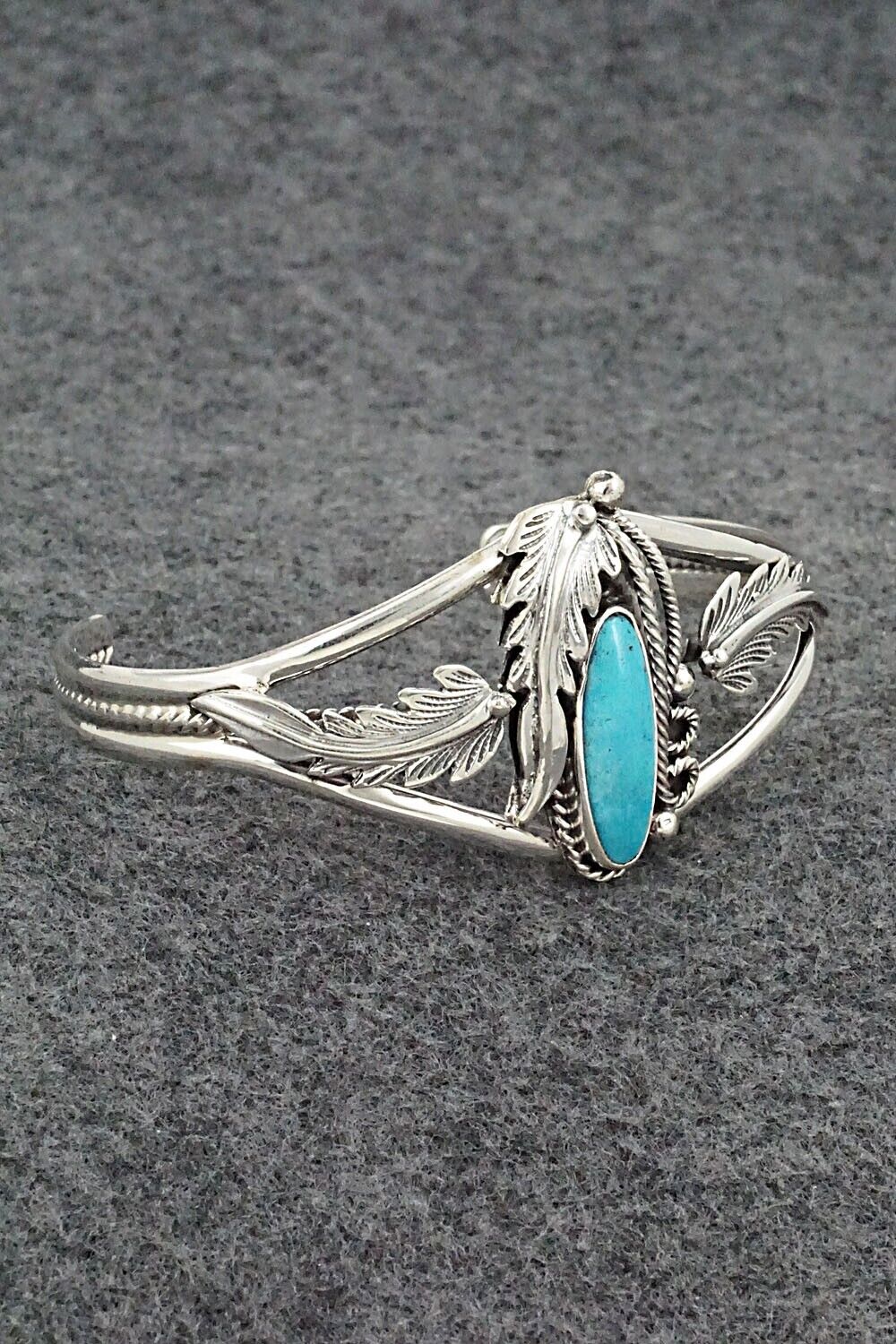 Turquoise & Sterling Silver Bracelet - Andrew Vandever