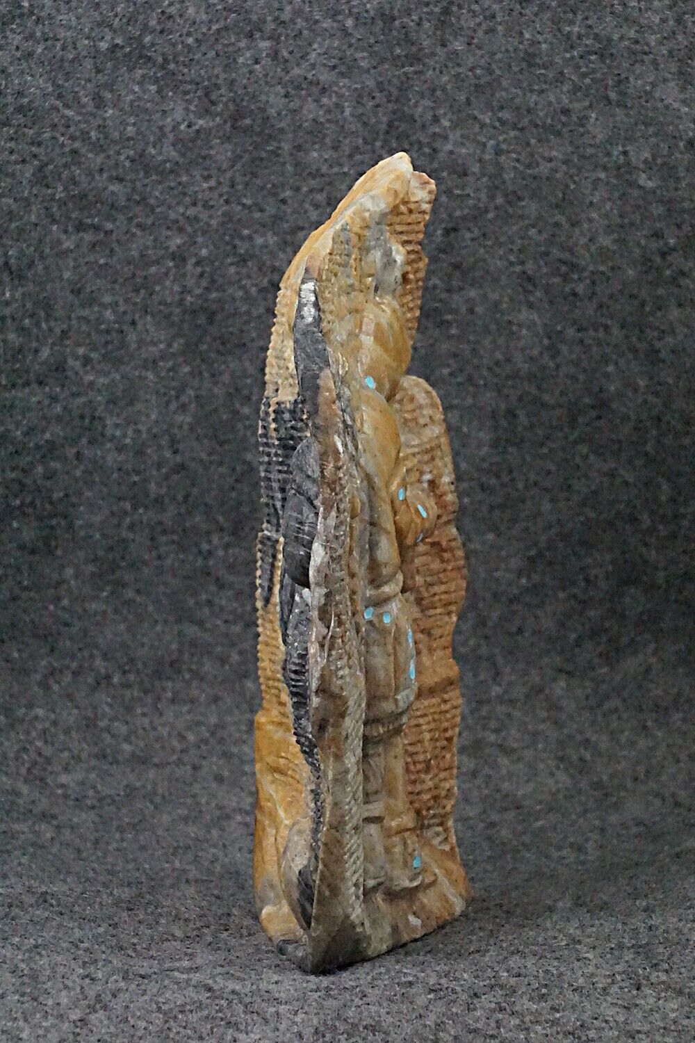 Kokopelli Zuni Fetish Carving - Herbert Kim
