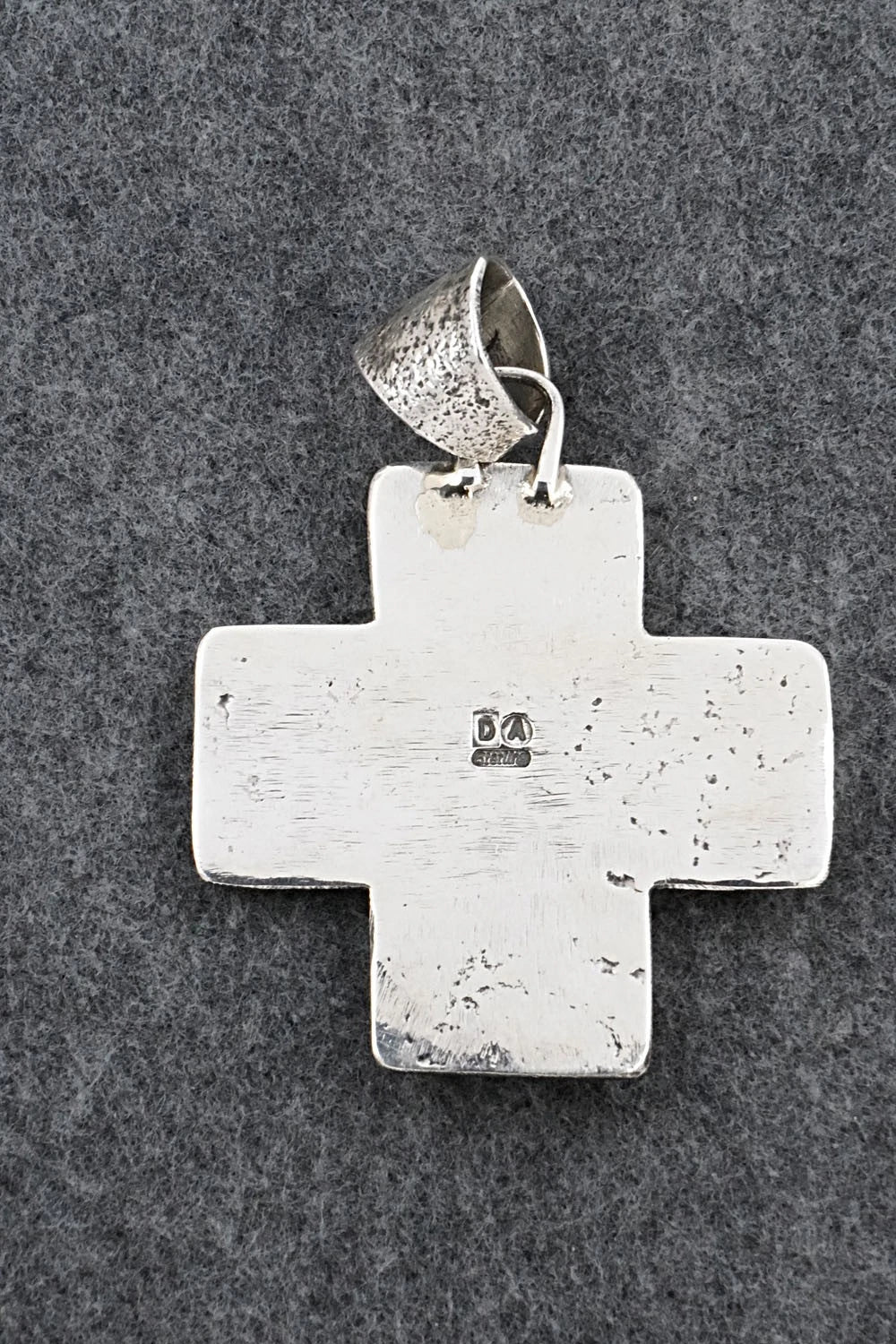 Turquoise & Sterling Silver Pendant - Delbert Arviso
