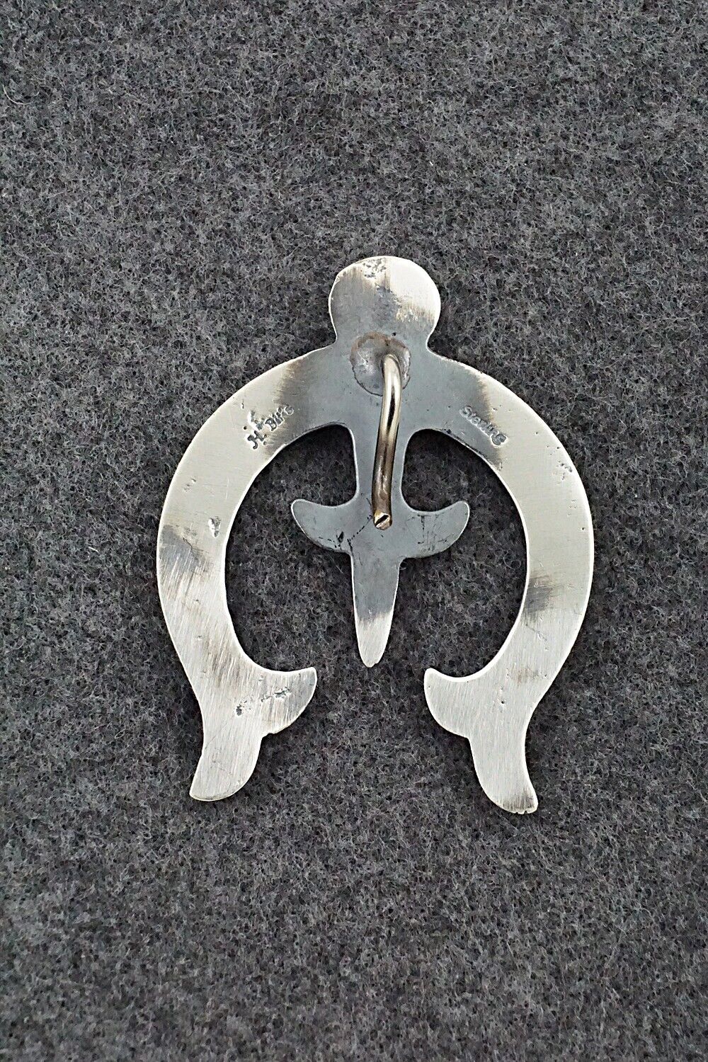 Sterling Silver Naja Pendant - Harrison Bitsue
