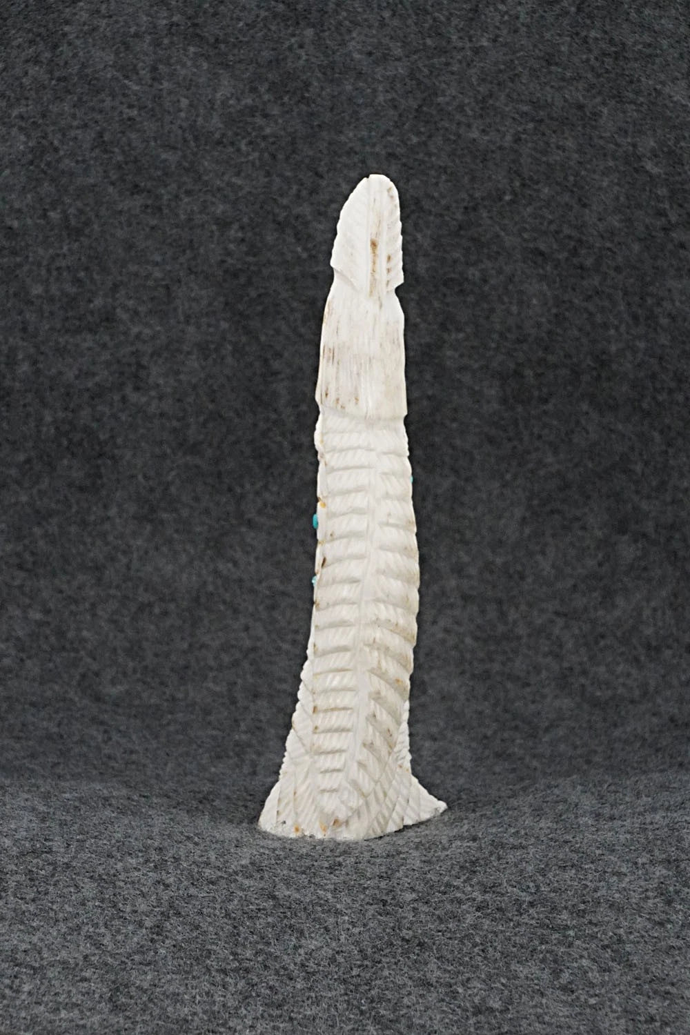 Corn Maiden Zuni Fetish Carving - Garrick Weeka