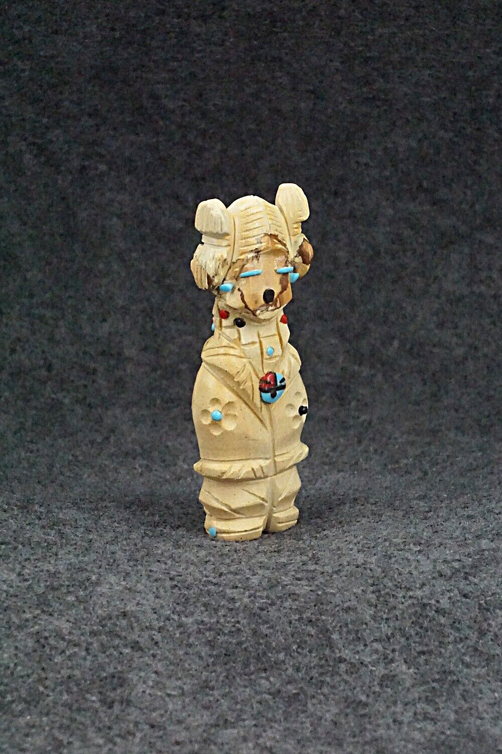 Corn Maiden Zuni Fetish Carving - Danette Laate