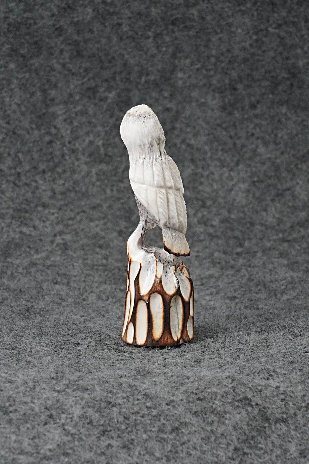 Owl Zuni Fetish Carving - Ruben Najera
