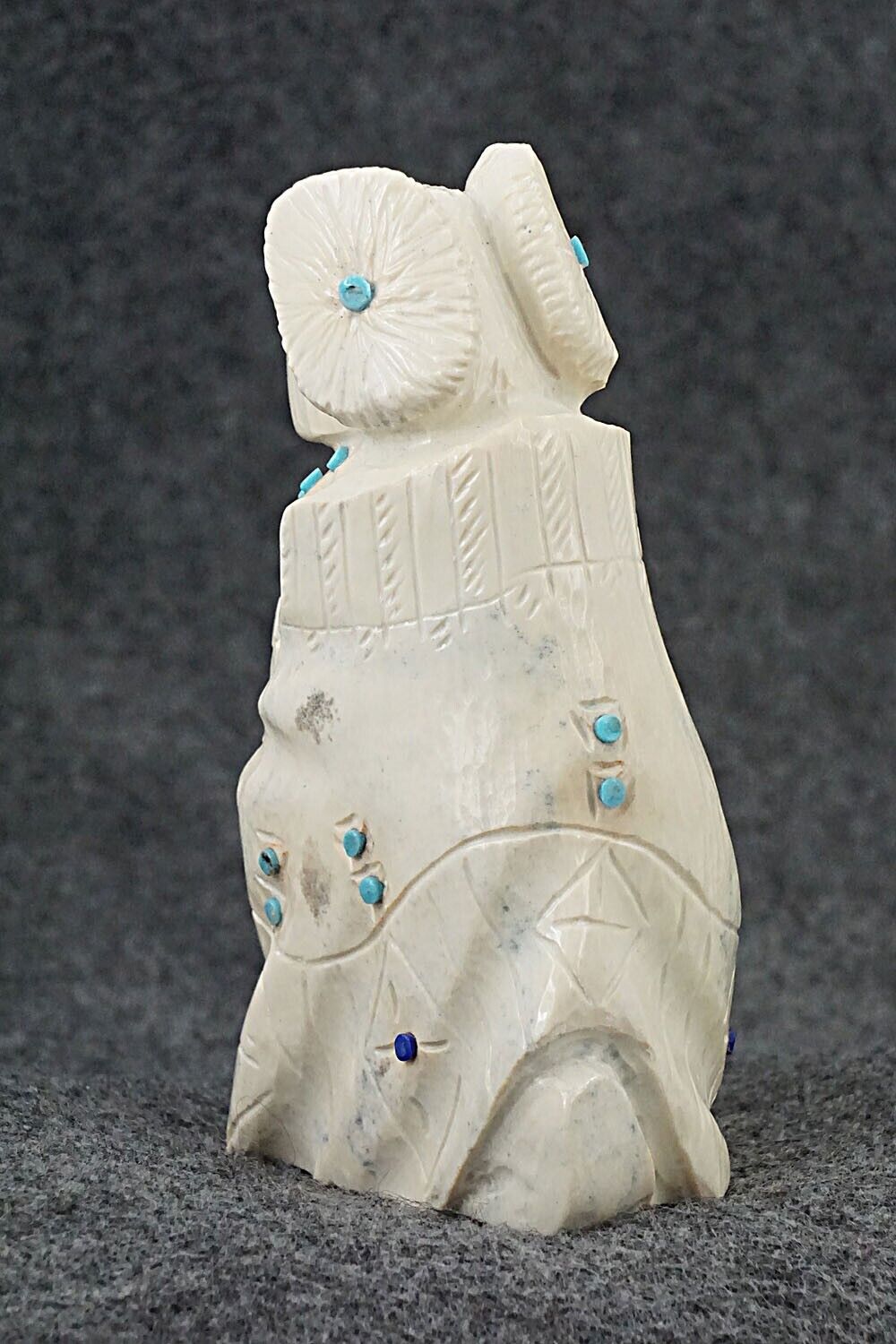 Corn Maiden Zuni Fetish Carving - Derrick Kaamasee