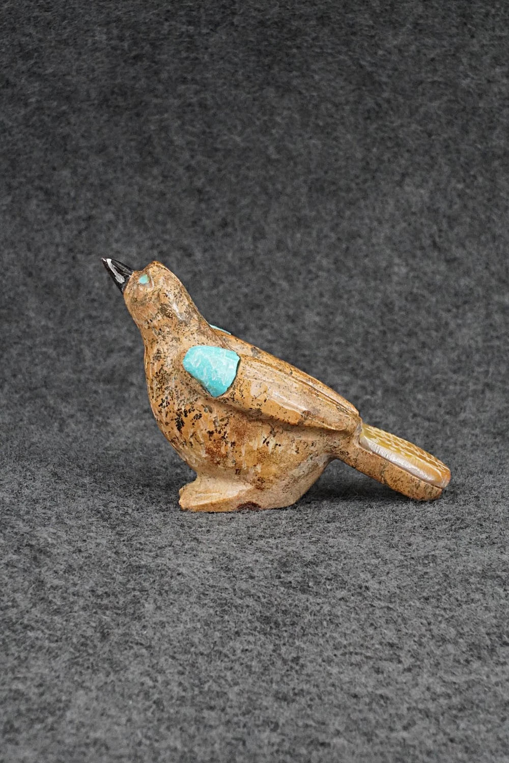 Quail Zuni Fetish Carving - Freddie Leekya