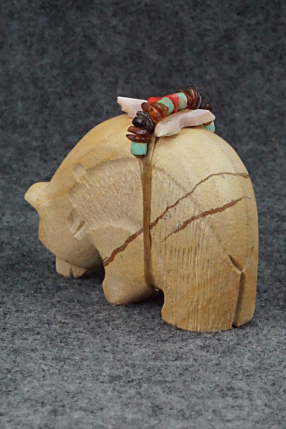 Bear Zuni Fetish Carving - Douglas Martza