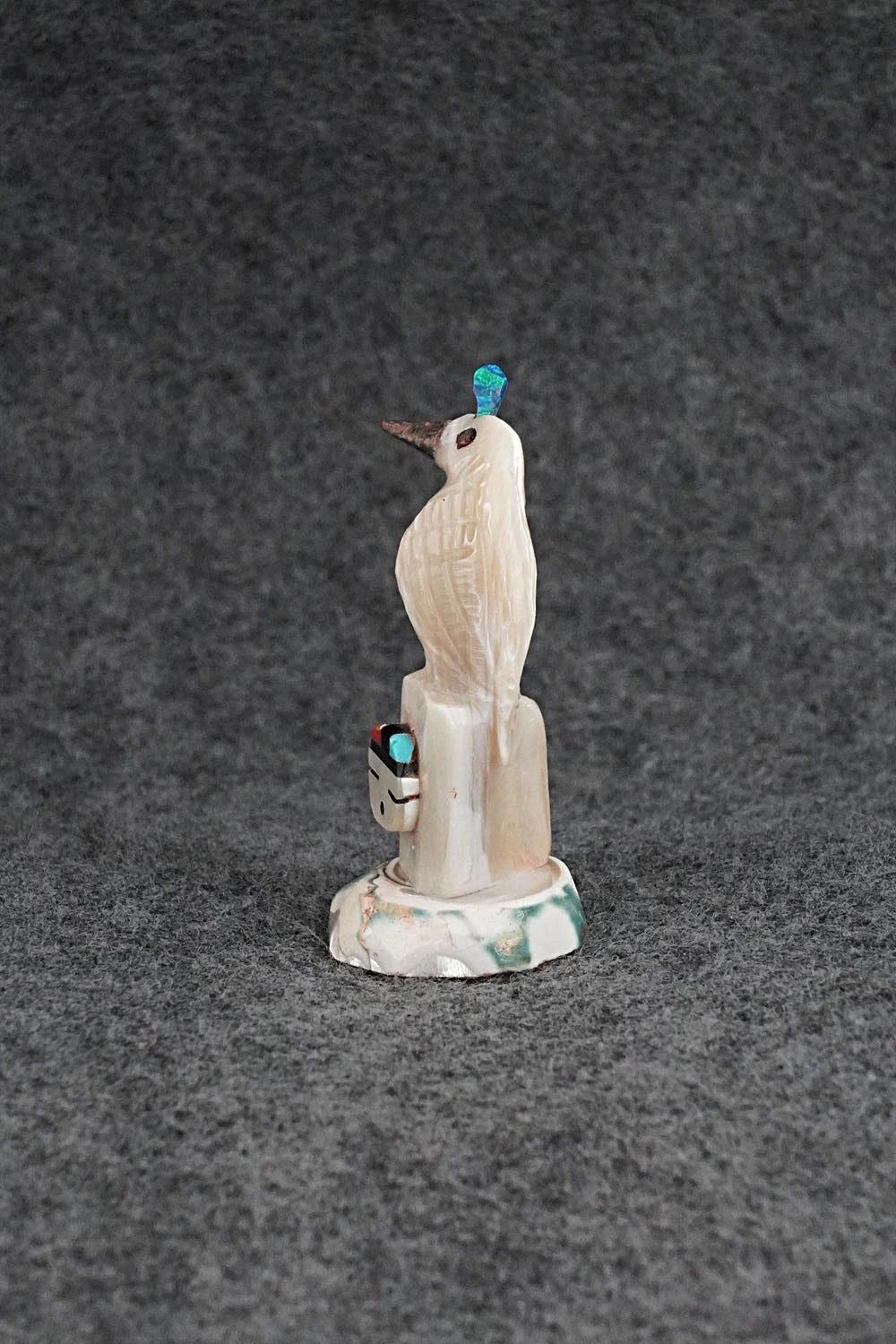 Quail Zuni Fetish Carving - Darrin Boone