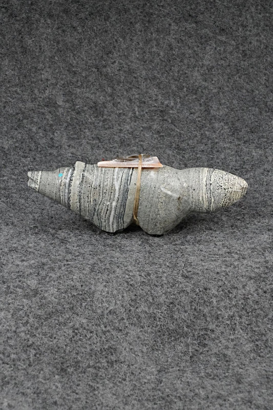 Fox Zuni Fetish Carving - Delvin Leekya