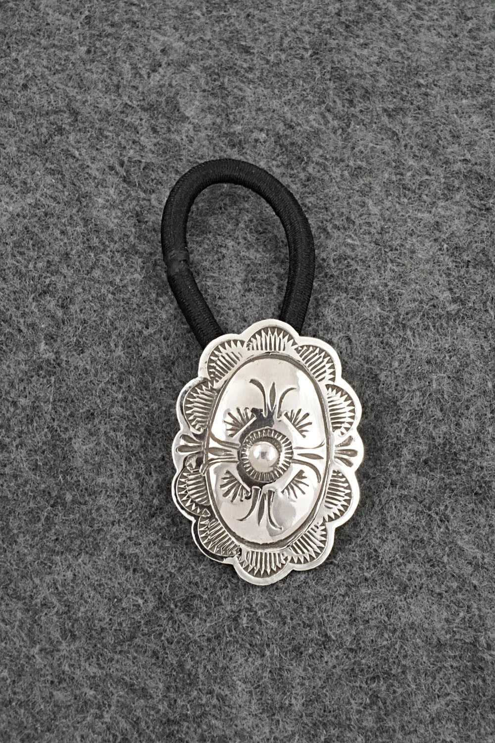 Sterling Silver Hair Tie - Bertha Begay