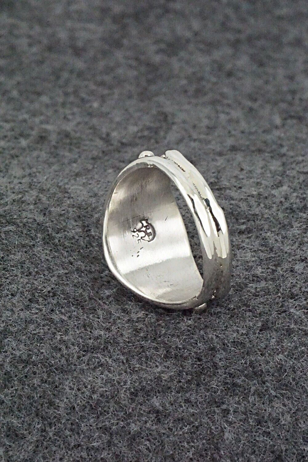 Turquoise & Sterling Silver Ring - Harris Largo - Size 7