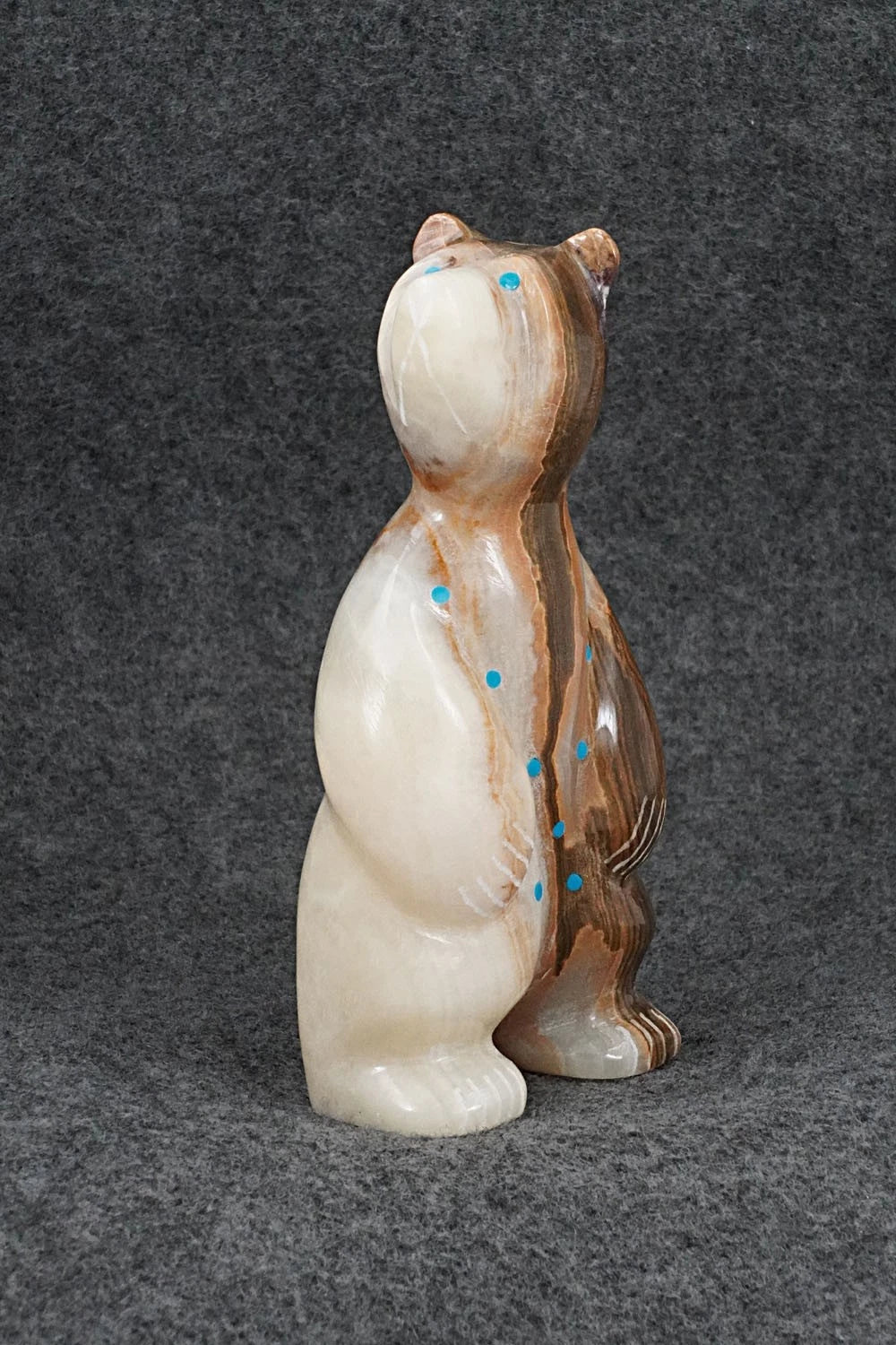 Bear Zuni Fetish Carving - Nelson Yatsattie