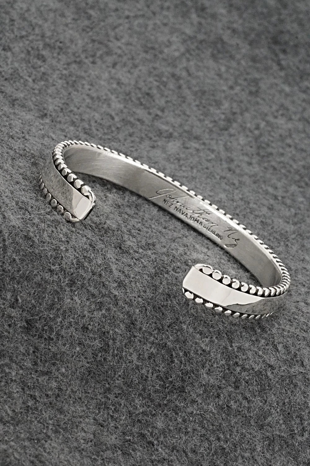 Sterling Silver and 14k Gold Bracelet - Jonathan Nez