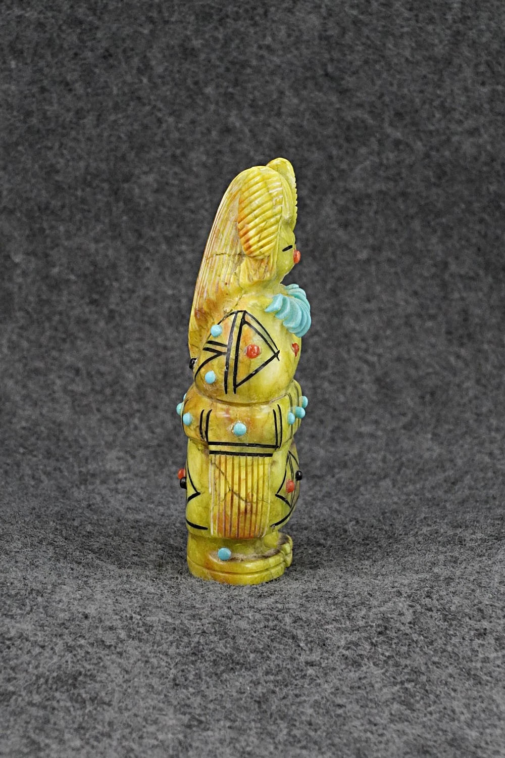 Corn Maiden Zuni Fetish Carving - Claudia Peina