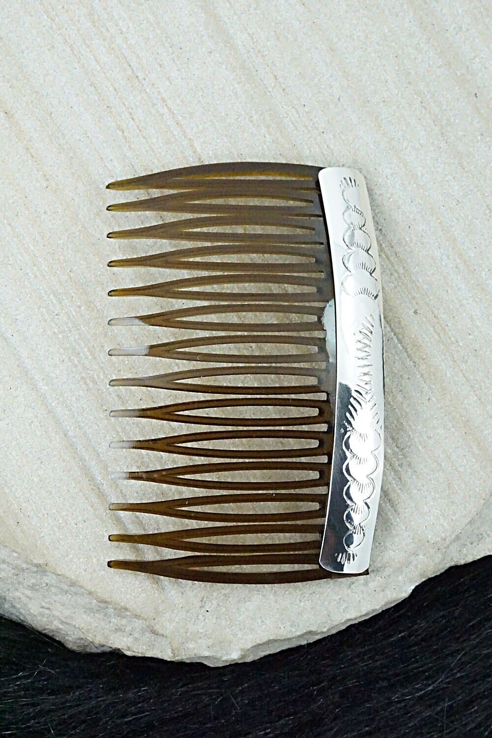 Sterling Silver Hair Combs - Randall Dalgai