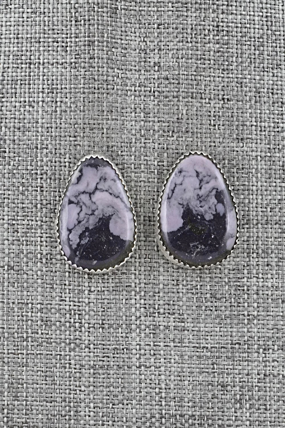 Morado & Sterling Silver Necklace and Earrings Set - Murray Hannaweeka