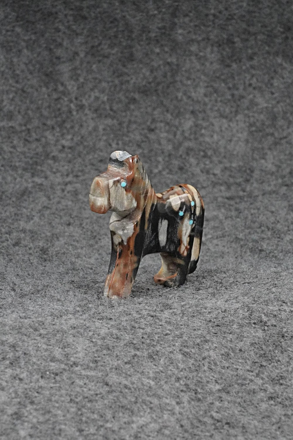 Horse Zuni Fetish Carving - Todd Etsate