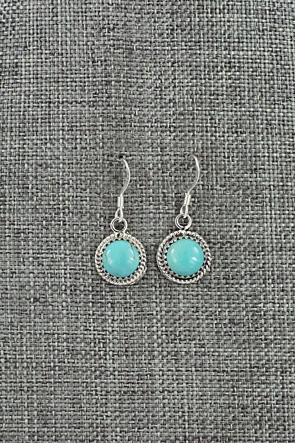 Turquoise & Sterling Silver Earrings - Sharon McCarthy