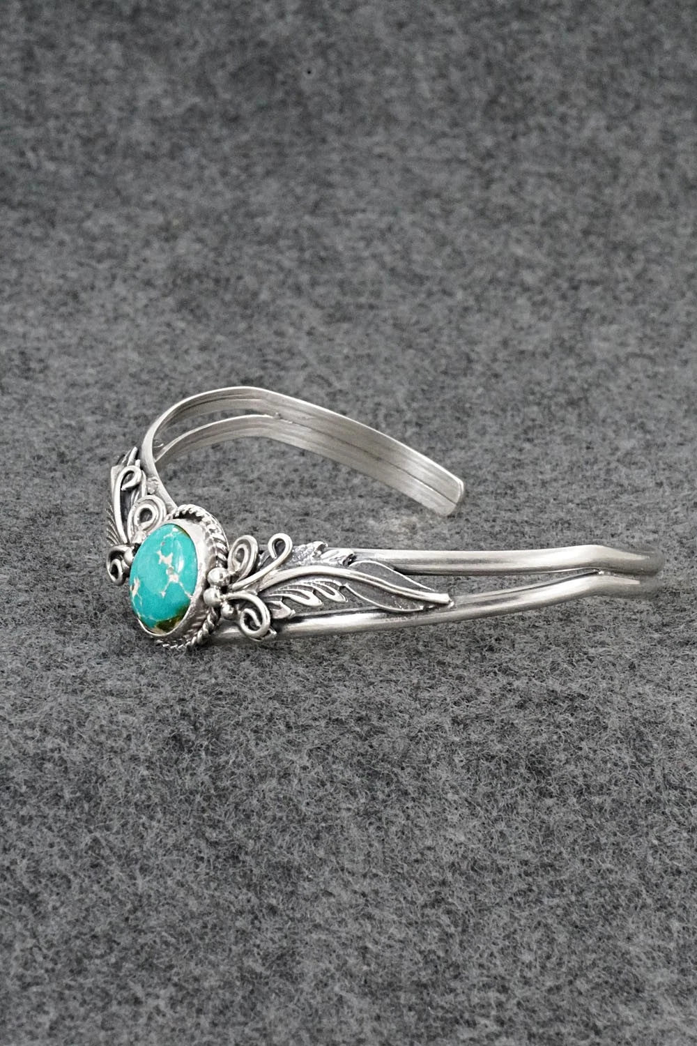 Turquoise & Sterling Silver Bracelet - Jemson Henio