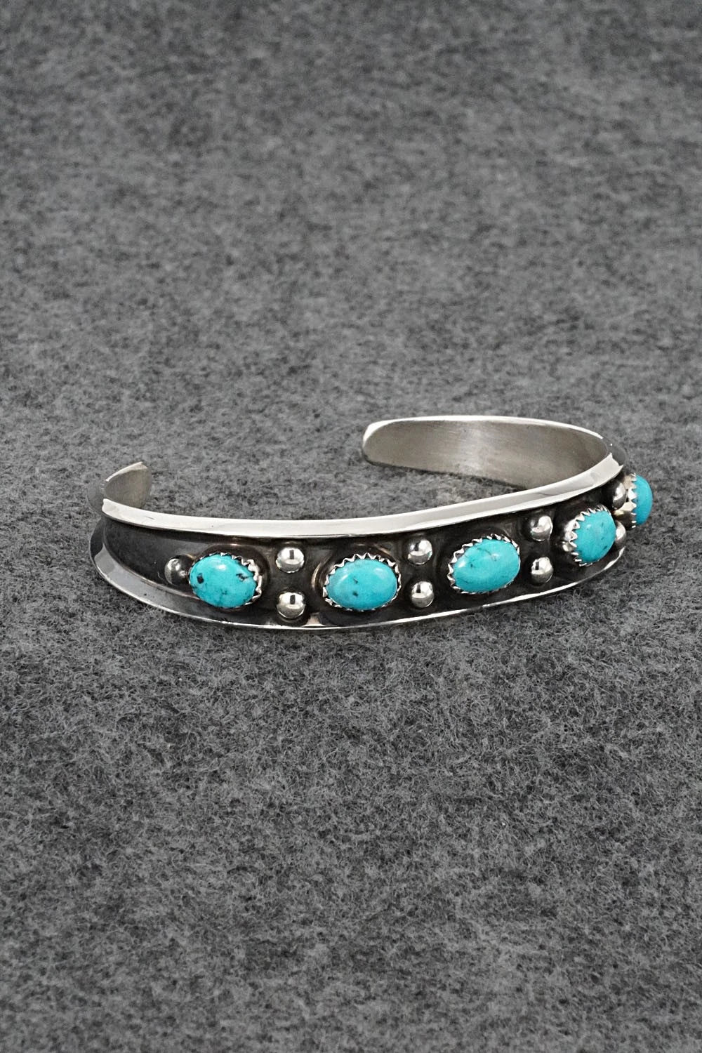 Turquoise & Sterling Silver Bracelet - Paul Largo