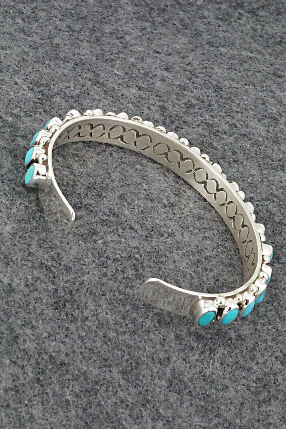 Turquoise & Sterling Silver Bracelet - Darlene Begay