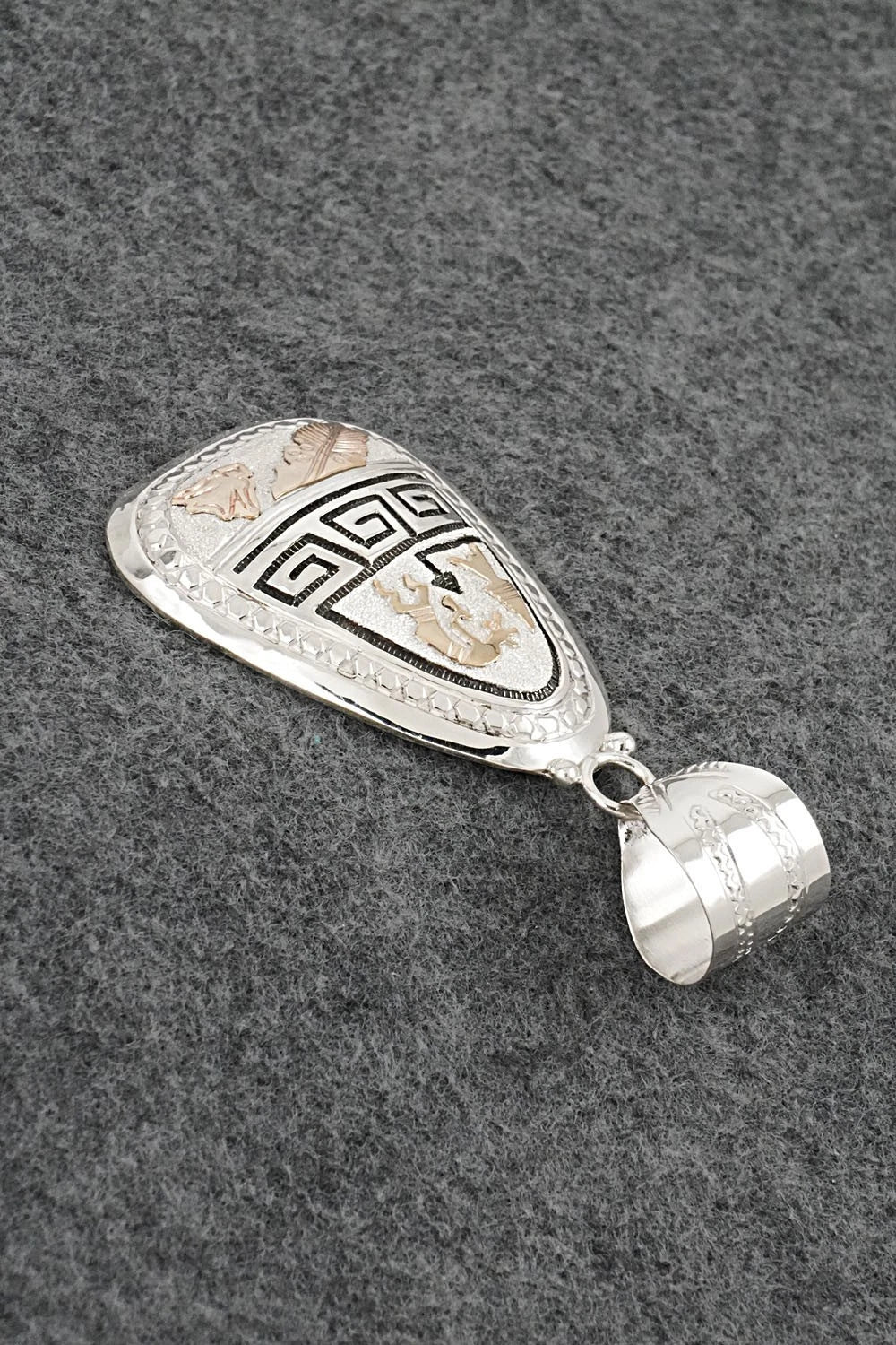 Sterling Silver & Gold Fill Pendant - Allison Manulito