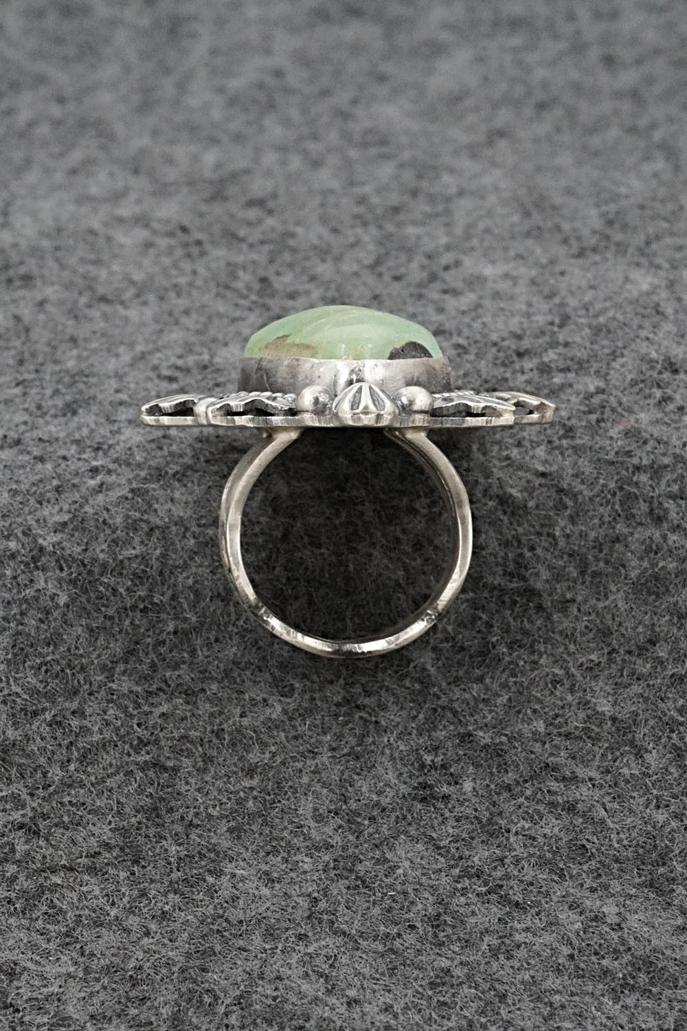 Turquoise & Sterling Silver Ring - Randy Boyd - Size 7