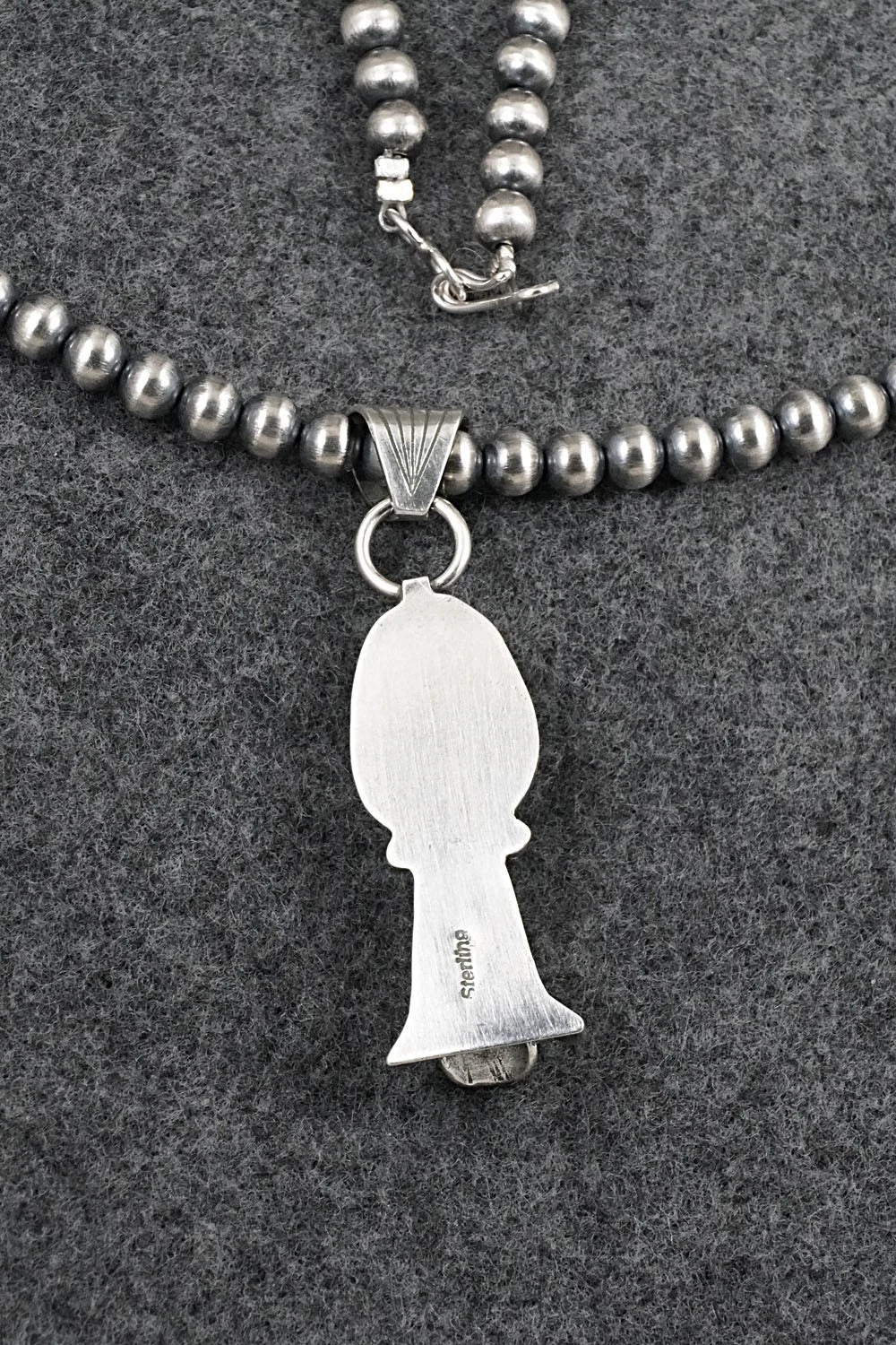 Turquoise & Sterling Silver Necklace - Sharon McCarthy