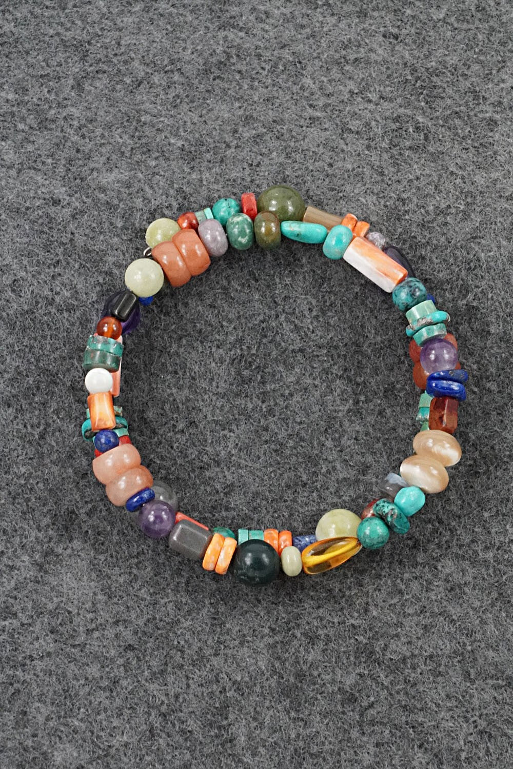 Multi-Stone Beaded Bracelet - Helen Tsosie