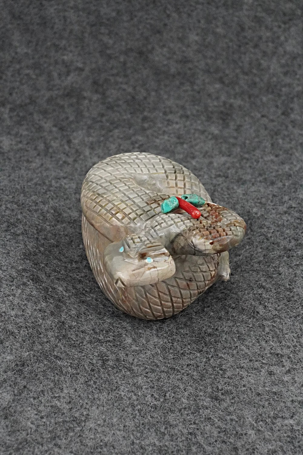 Rattlesnake Zuni Fetish Carving - Paulette & Farlan Quam