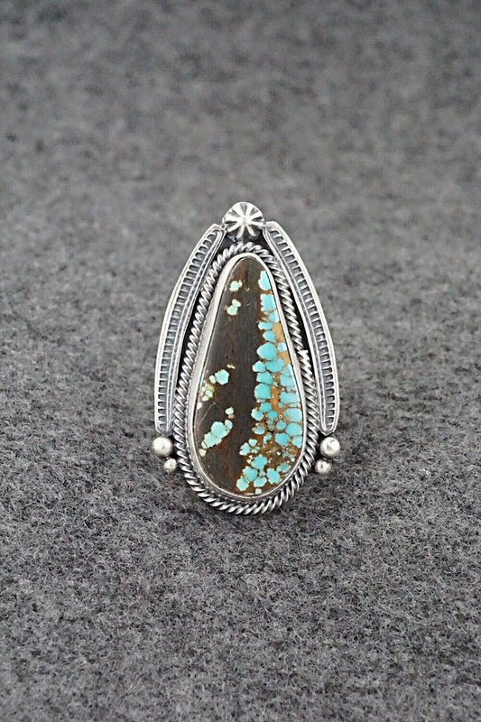 Turquoise & Sterling Silver Ring - Randy Boyd - Size 6.5