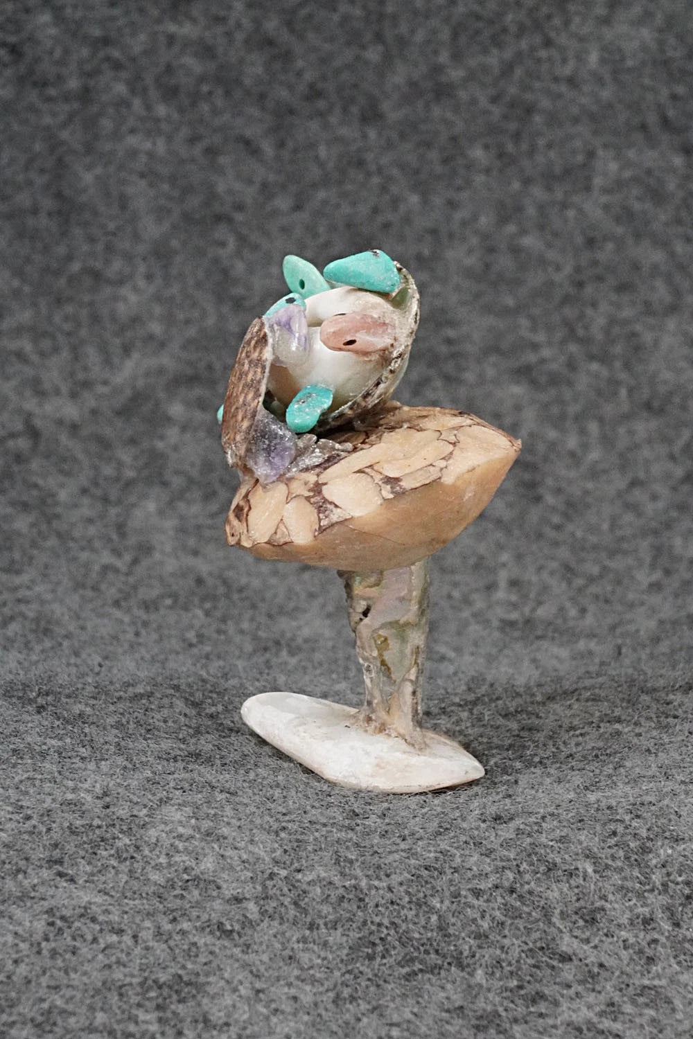 Turtles Zuni Fetish Carving - Estaban Najera